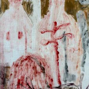 Working, Not Working (four figures) by ELLEN MARIE BLAZICH 