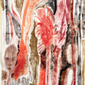 Red Flower by ELLEN MARIE BLAZICH