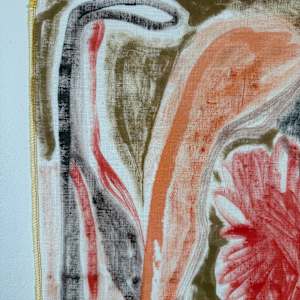 Red Flower by ELLEN MARIE BLAZICH 
