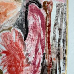 Red Flower by ELLEN MARIE BLAZICH 
