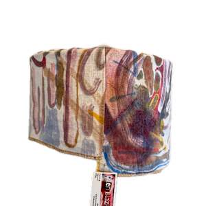 hanging linen lamp by ELLEN MARIE BLAZICH 