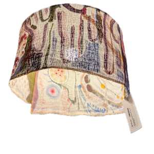 hanging linen lamp by ELLEN MARIE BLAZICH 