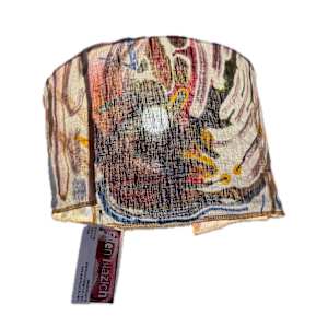 hanging linen lamp by ELLEN MARIE BLAZICH 