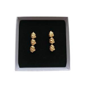 LA ROCHE THREE Drop Earrings by Rita GOBIN