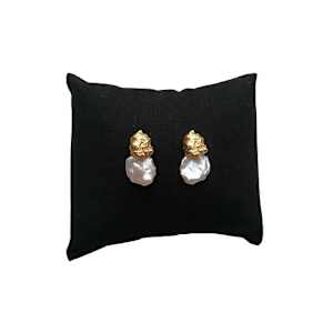 LA ROCHE STUD Organic Stud Earrings by Rita GOBIN