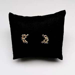 Wax Tart Small earrings by Rita GOBIN