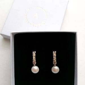 GRAIN Hoop earrings by Rita GOBIN