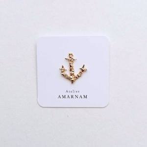 NAUTICAL AURA  BROOCH by Rita GOBIN
