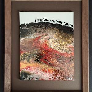 Camel Train by Jana 