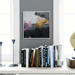 NOCTURNAL FLOWERS 5 by Daniela Schweinsberg  Image: Interior example