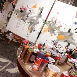 WALK ON THE WILD SIDE I by Daniela Schweinsberg  Image: In process, together wit "WALK ON THE WILD SIDE II"