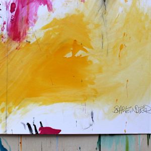 DO YOU WANT THE TRUTH OR SOMETHING BEAUTIFUL IV by Daniela Schweinsberg  Image: Signature