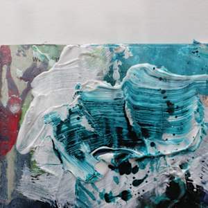 PAINTING DIARIES #14 by Daniela Schweinsberg  Image: Detail
