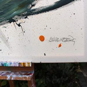 HERBSTGRÜN by Daniela Schweinsberg  Image: Signature