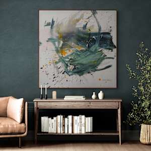 HERBSTGRÜN by Daniela Schweinsberg  Image: Interior example