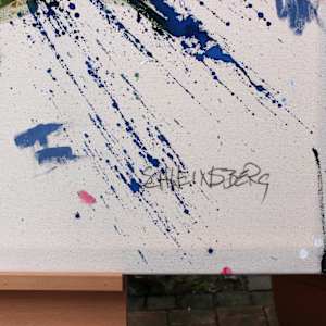 WATCHING  THE NIGHT SKY (NORTHERN LIGHTS) by Daniela Schweinsberg, Image 4.