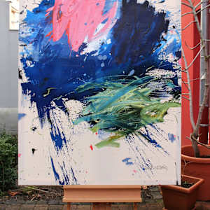 WATCHING  THE NIGHT SKY (NORTHERN LIGHTS) by Daniela Schweinsberg, Image 2.