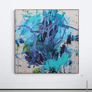 EMBRACED BY WAVES by Daniela Schweinsberg  Image: Installation view