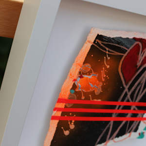 ABSTRACT SNAPSHOTS - STRIPES 1 by Daniela Schweinsberg  Image: Detail