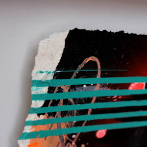 ABSTRACT SNAPSHOTS - STRIPES 4 by Daniela Schweinsberg  Image: Detail