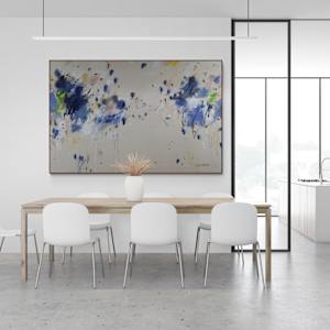 BLEU, JE T'EMBRASSE by Daniela Schweinsberg  Image: Interior example