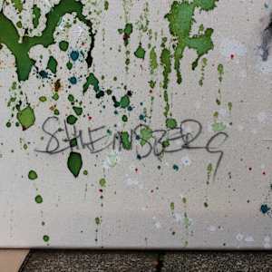 SENT YOU FLOWERS (REMEMBER WHEN WE FELL IN LOVE) III by Daniela Schweinsberg  Image: Signature