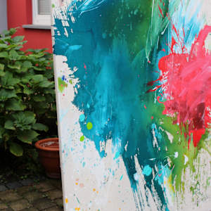 SENT YOU FLOWERS (REMEMBER WHEN WE FELL IN LOVE) III by Daniela Schweinsberg  Image: From the side