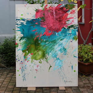 SENT YOU FLOWERS (REMEMBER WHEN WE FELL IN LOVE) IV by Daniela Schweinsberg  Image: In daylight