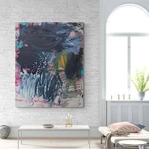 POLKA DOTS PINK by Daniela Schweinsberg  Image: Interior example