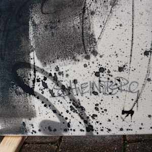 ROUGH BLACK II by Daniela Schweinsberg  Image: Signature