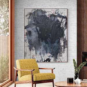 ROUGH BLACK II by Daniela Schweinsberg  Image: Interior example