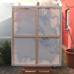 TRAVEL UNKNOWN GALAXIES III by Daniela Schweinsberg  Image: Back