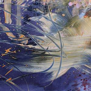 TRAVEL UNKNOWN GALAXIES III by Daniela Schweinsberg  Image: Detail