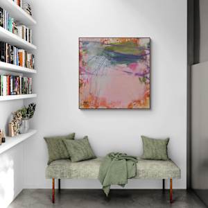 BRIGHT PASTEL MORNING by Daniela Schweinsberg  Image: Interior example