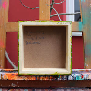 A PIECE OF HAPPINESS #8 by Daniela Schweinsberg  Image: Back