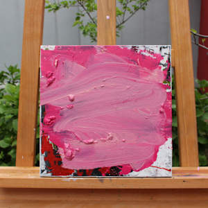 PINK CHAMPAGNE MOOD I by Daniela Schweinsberg  Image: In daylight