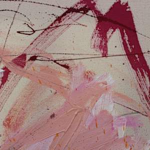 PINK IS THE NEW BLACK VI by Daniela Schweinsberg  Image: Detail
