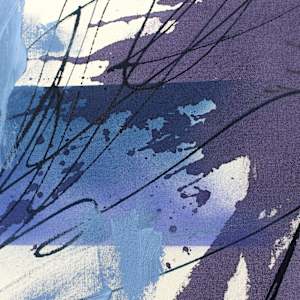 SOMETHING YELLOW, SOMETHING BLUE by Daniela Schweinsberg  Image: Detail