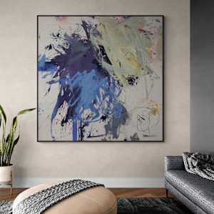 SOMETHING YELLOW, SOMETHING BLUE by Daniela Schweinsberg  Image: Interior example