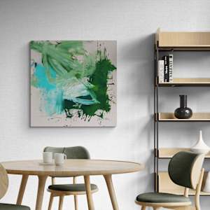 GREEN COUNTRYSIDE by Daniela Schweinsberg  Image: Interior example
