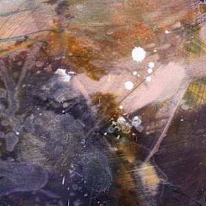 AUTUMN LEAVES (PURPLE MOOD) by Daniela Schweinsberg  Image: Detail