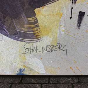 AUTUMN LEAVES (PURPLE MOOD) by Daniela Schweinsberg  Image: Signature