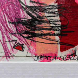 MOOD BOOSTER #42 by Daniela Schweinsberg  Image: Detail with signature