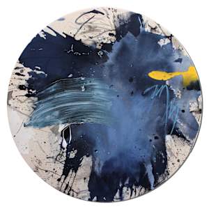 BLUE HOUR (Tondo large) by Daniela Schweinsberg  Image: Full frontal