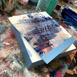 A PIECE OF HAPPINESS #13 by Daniela Schweinsberg  Image: In progress