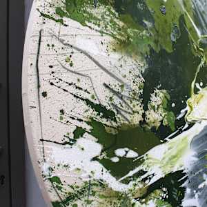 ROUGH GREEN II by Daniela Schweinsberg  Image: From the left
