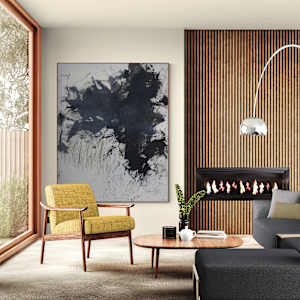 THINK I (BLACK) by Daniela Schweinsberg  Image: Interior example
