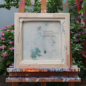 CREAM DREAM (TURQUOISE) by Daniela Schweinsberg  Image: Back