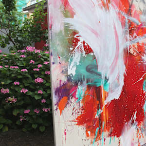 PURE PLEASURE (THE SENTIMENT OF RED) by Daniela Schweinsberg  Image: From the left
