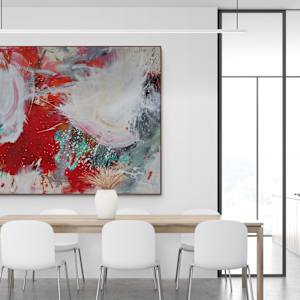 PURE PLEASURE (THE SENTIMENT OF RED) by Daniela Schweinsberg  Image: Interior example